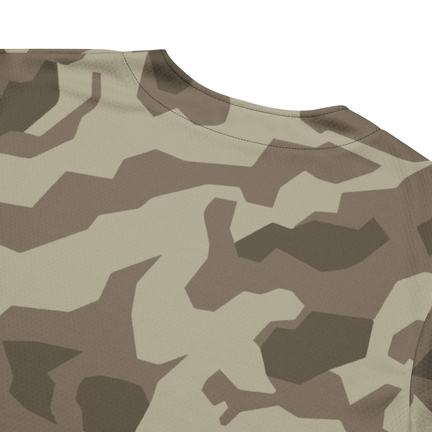 German Splittermuster Wolfenstein Afrika Korps CAMO baseball jersey - Baseball Jerseys