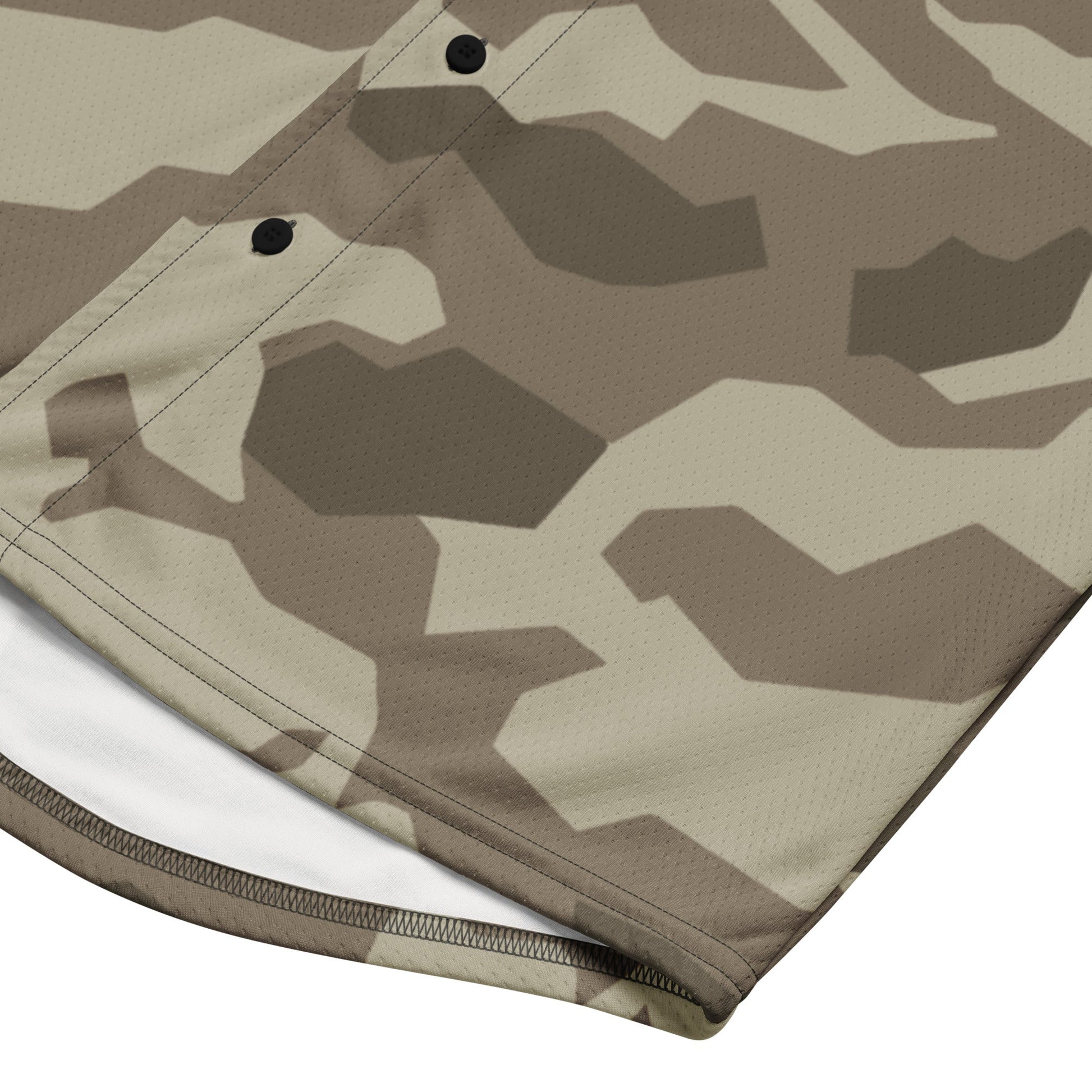 German Splittermuster Wolfenstein Afrika Korps CAMO baseball jersey - Baseball Jerseys