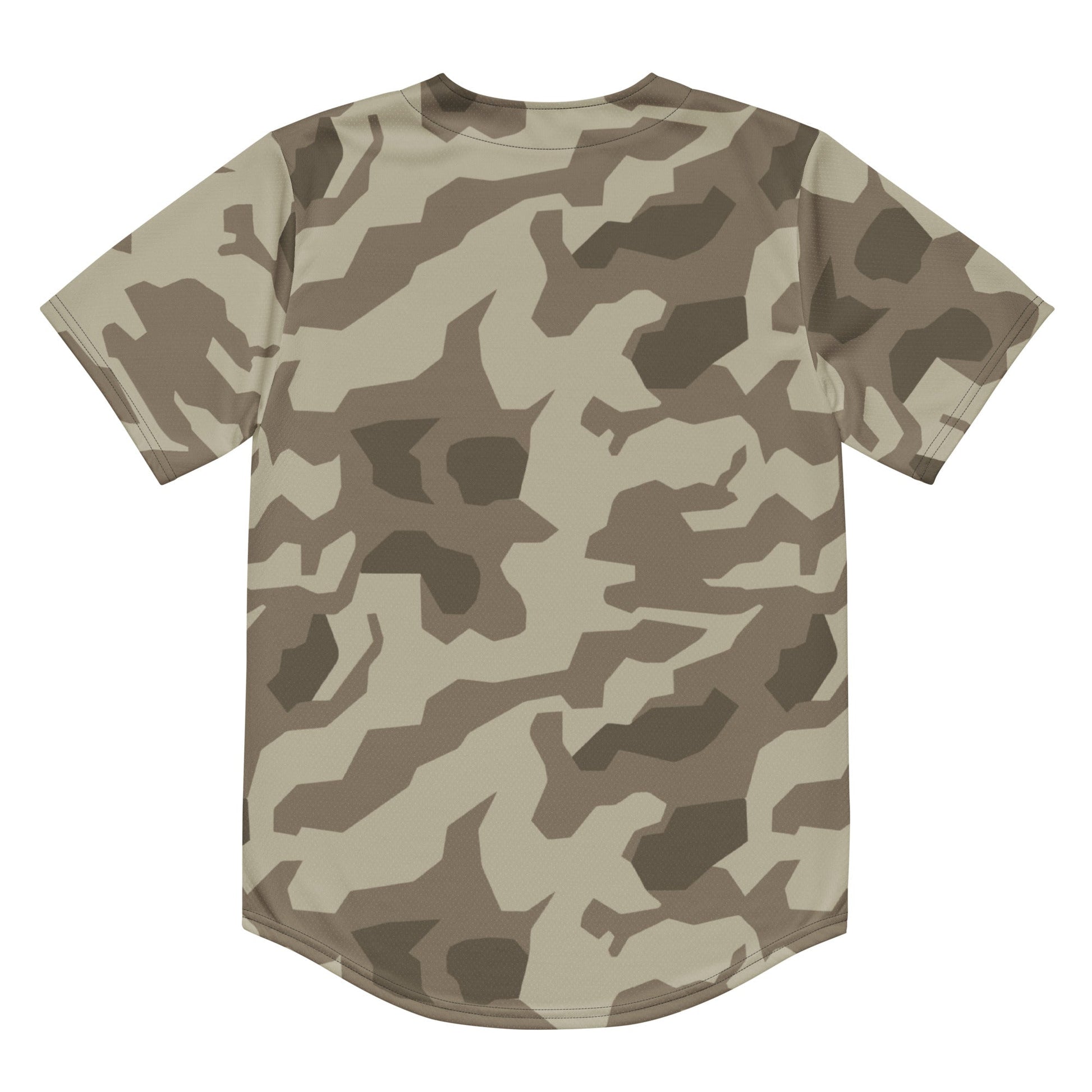 German Splittermuster Wolfenstein Afrika Korps CAMO baseball jersey - Baseball Jerseys