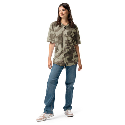 German Splittermuster Wolfenstein Afrika Korps CAMO baseball jersey - Baseball Jerseys