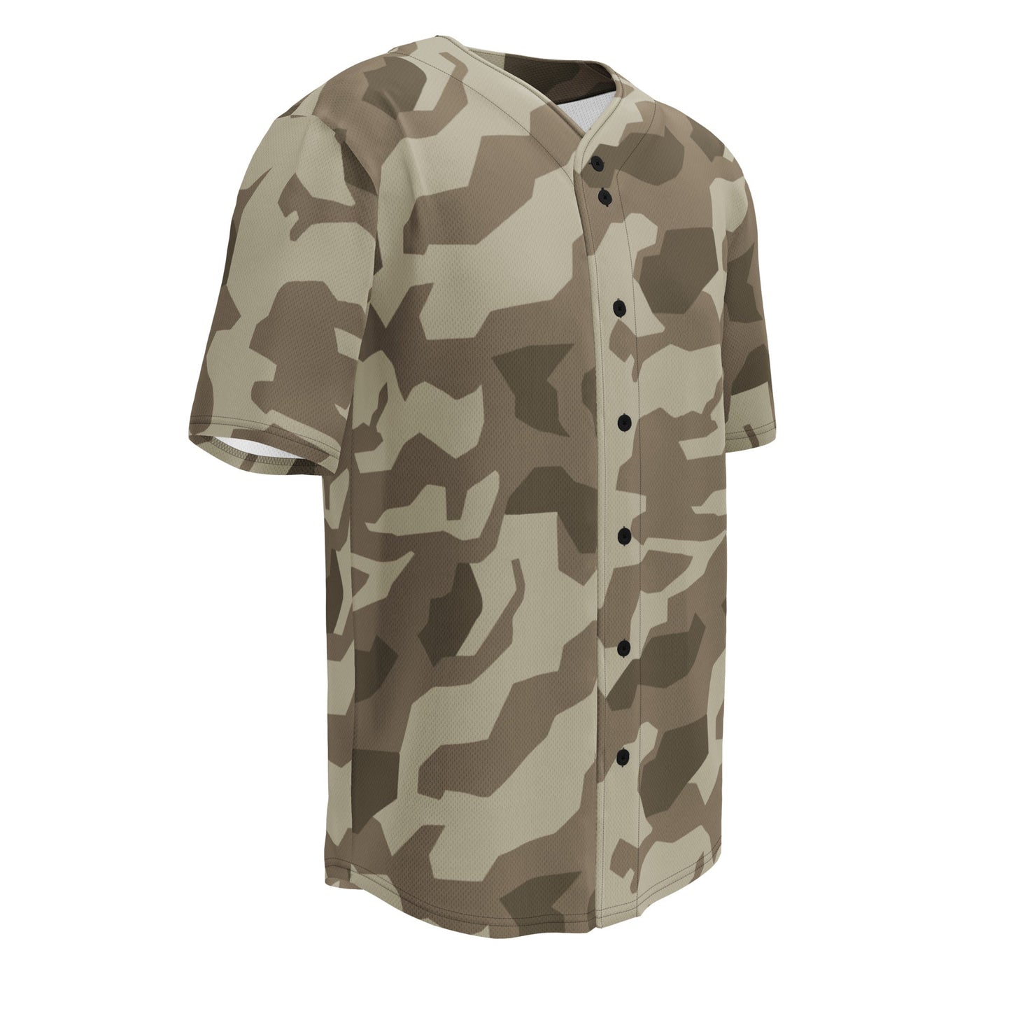 German Splittermuster Wolfenstein Afrika Korps CAMO baseball jersey - Baseball Jerseys