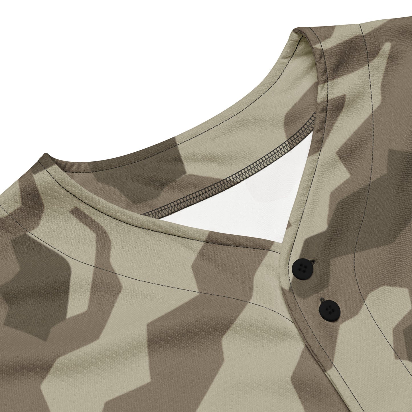 German Splittermuster Wolfenstein Afrika Korps CAMO baseball jersey - Baseball Jerseys