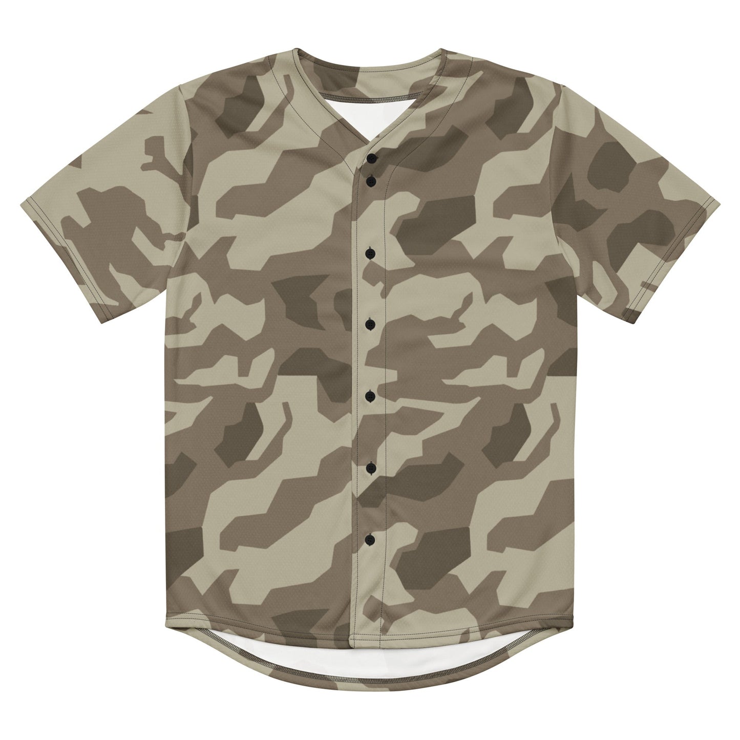 German Splittermuster Wolfenstein Afrika Korps CAMO baseball jersey - Baseball Jerseys