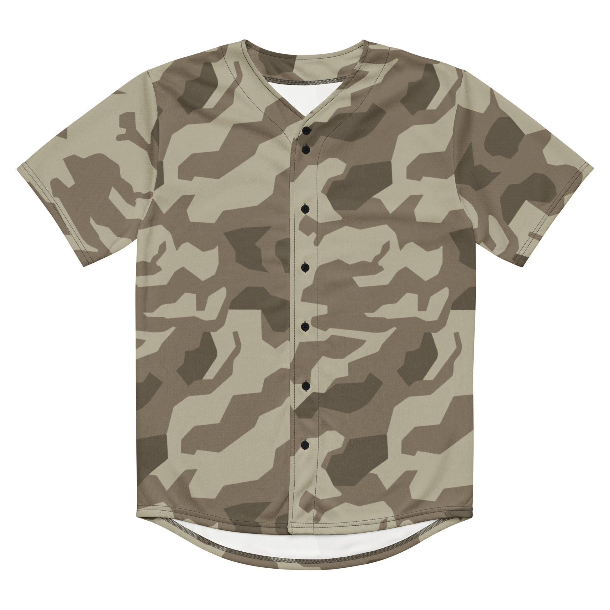 German Splittermuster Wolfenstein Afrika Korps CAMO baseball jersey - Baseball Jerseys