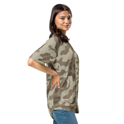 German Splittermuster Wolfenstein Afrika Korps CAMO baseball jersey - Baseball Jerseys