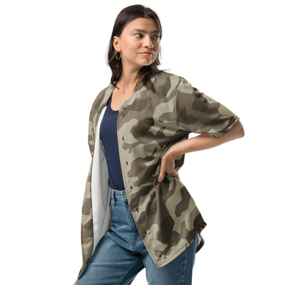 German Splittermuster Wolfenstein Afrika Korps CAMO baseball jersey - Baseball Jerseys