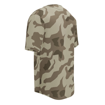 German Splittermuster Wolfenstein Afrika Korps CAMO baseball jersey - Baseball Jerseys