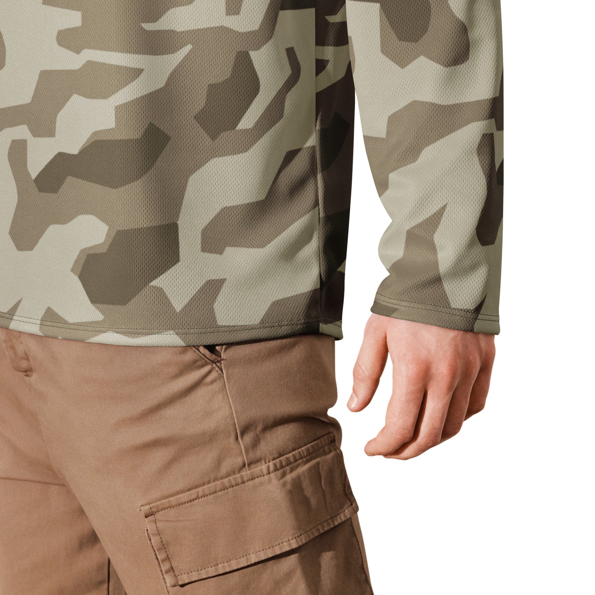 German Splittermuster Wolfenstein Afrika Korps CAMO Unisex Hockey Fan Jersey