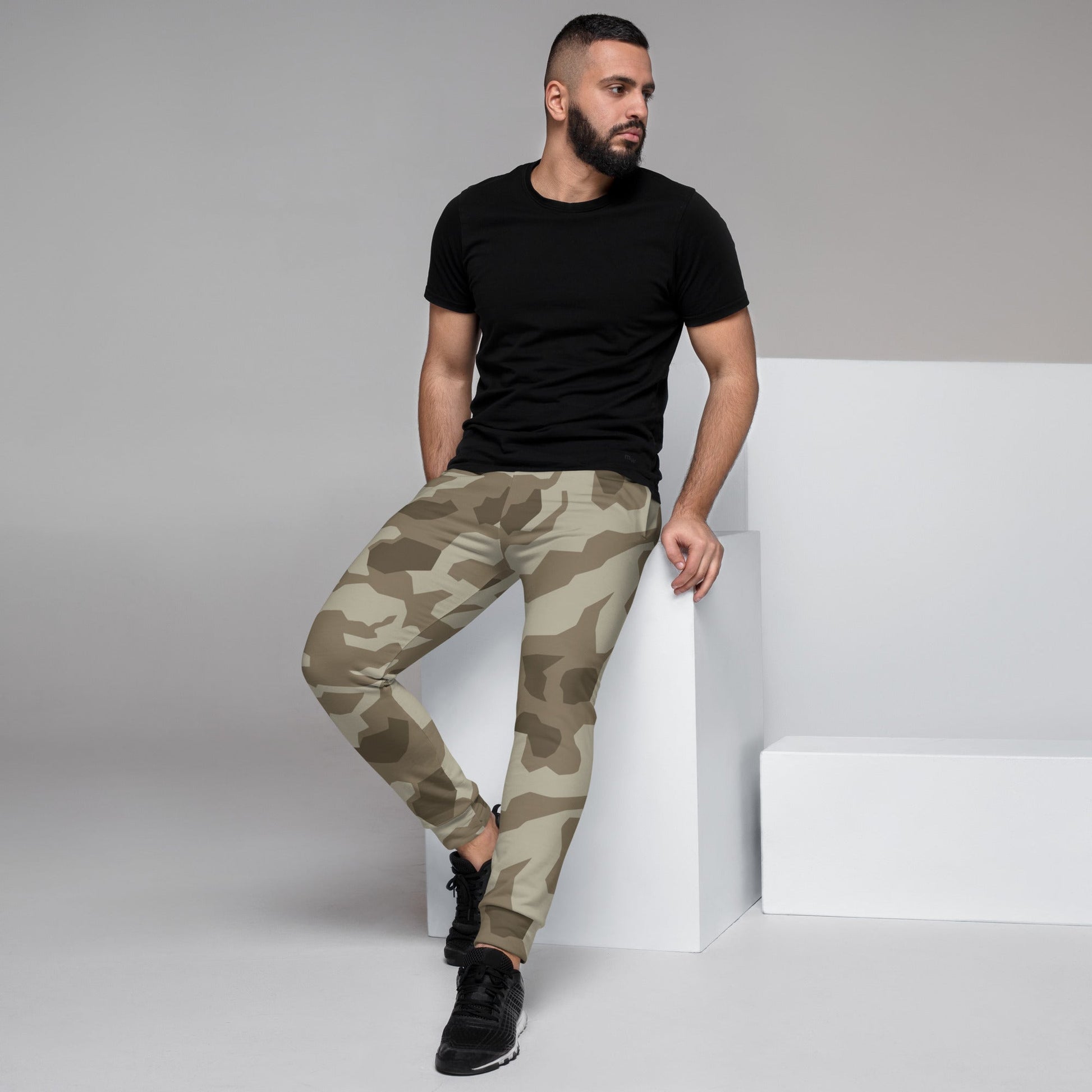 German Splittermuster Wolfenstein Afrika Korps CAMO Mens Joggers