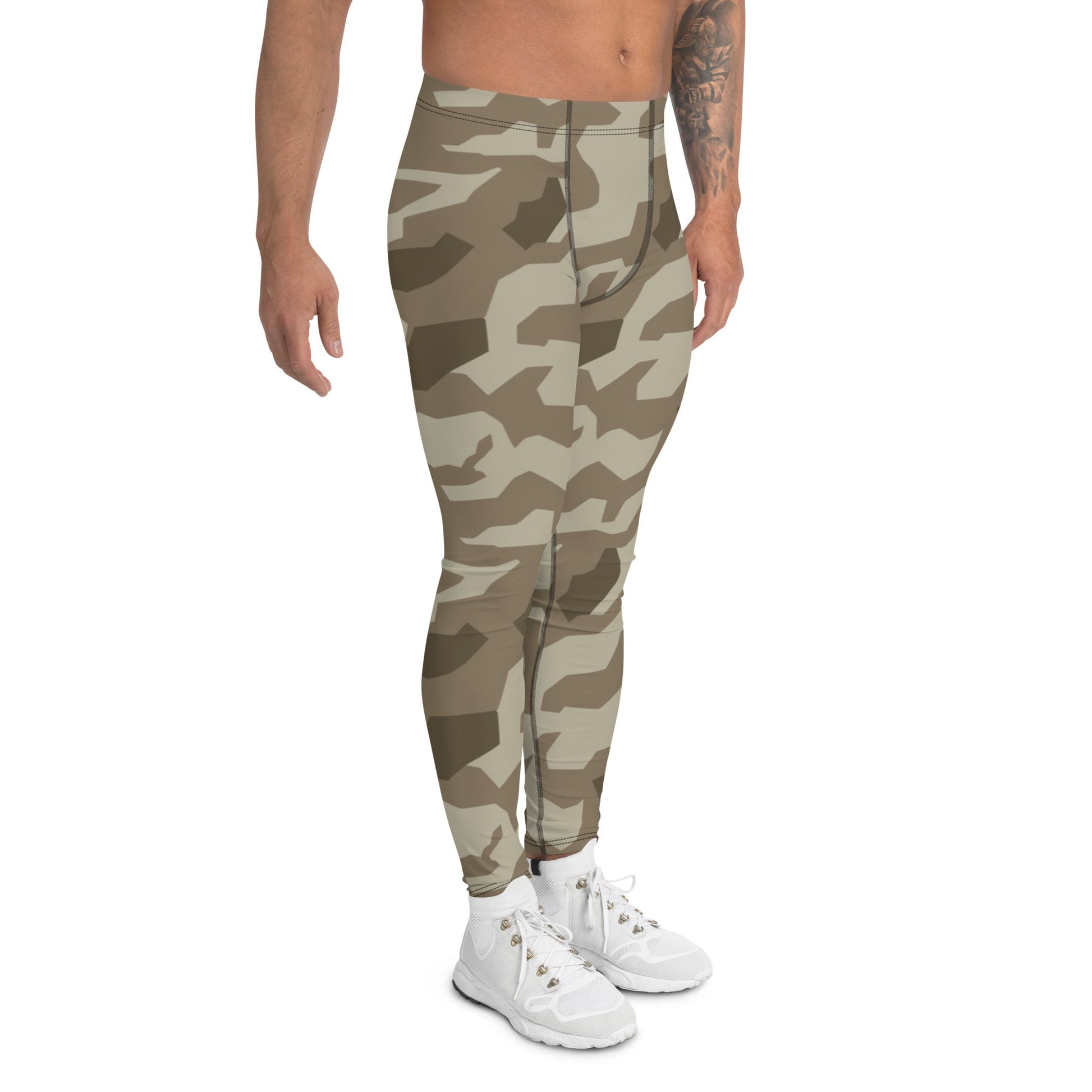German Splittermuster Wolfenstein Afrika Korps CAMO Mens Leggings