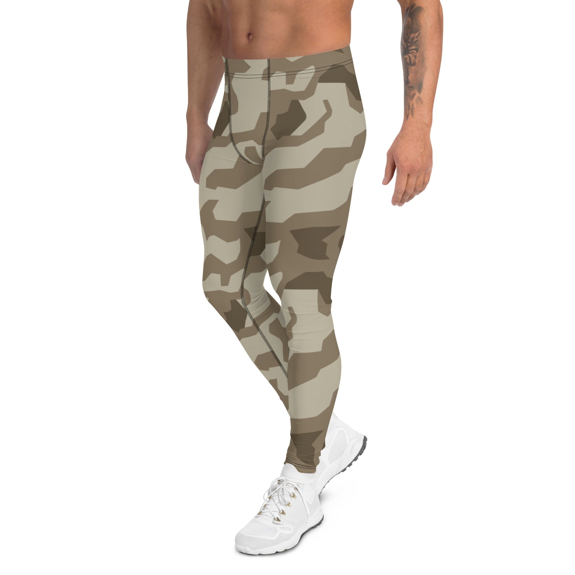 German Splittermuster Wolfenstein Afrika Korps CAMO Mens Leggings