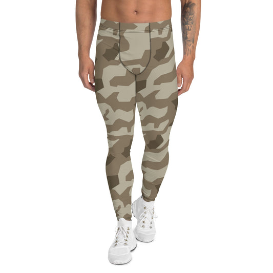 German Splittermuster Wolfenstein Afrika Korps CAMO Mens Leggings - XS