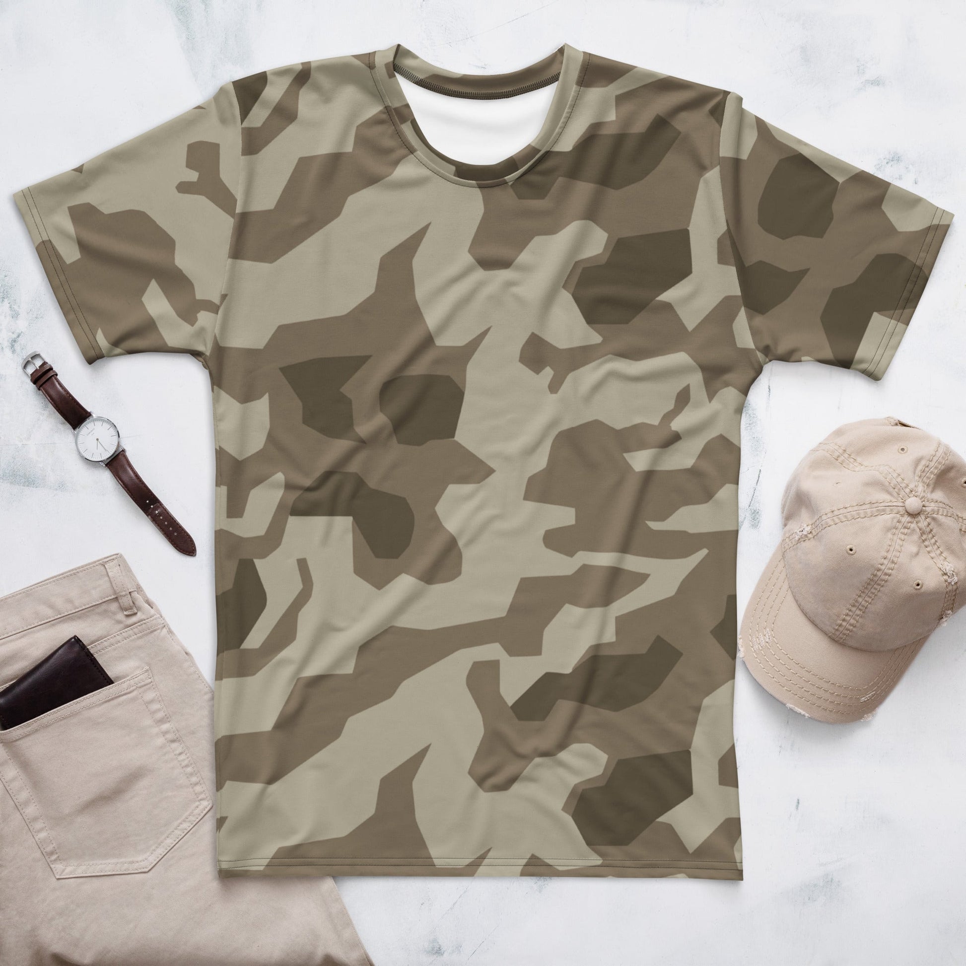 German Splittermuster Wolfenstein Afrika Korps CAMO Mens t-shirt - XS - T-Shirts