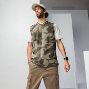 Splittermuster Wolfenstein Afrika Korps CAMO Unisex Basketball Jersey - 2XS