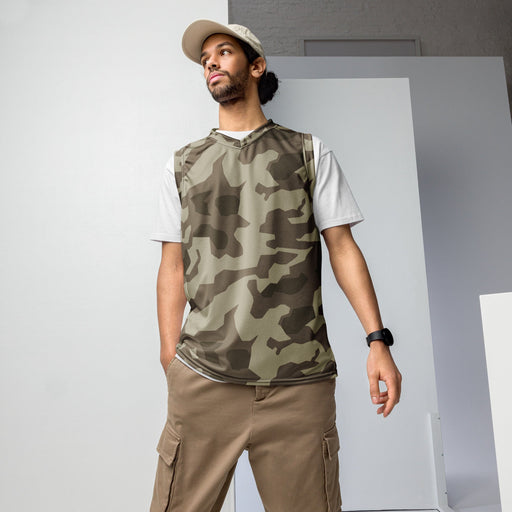 Splittermuster Wolfenstein Afrika Korps CAMO Unisex Basketball Jersey - 2XS