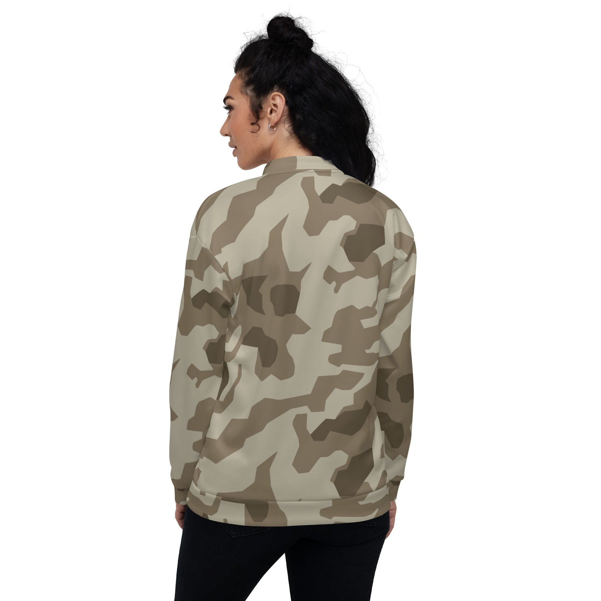 German Splittermuster Wolfenstein Afrika Korps CAMO Unisex Bomber Jacket - Jackets