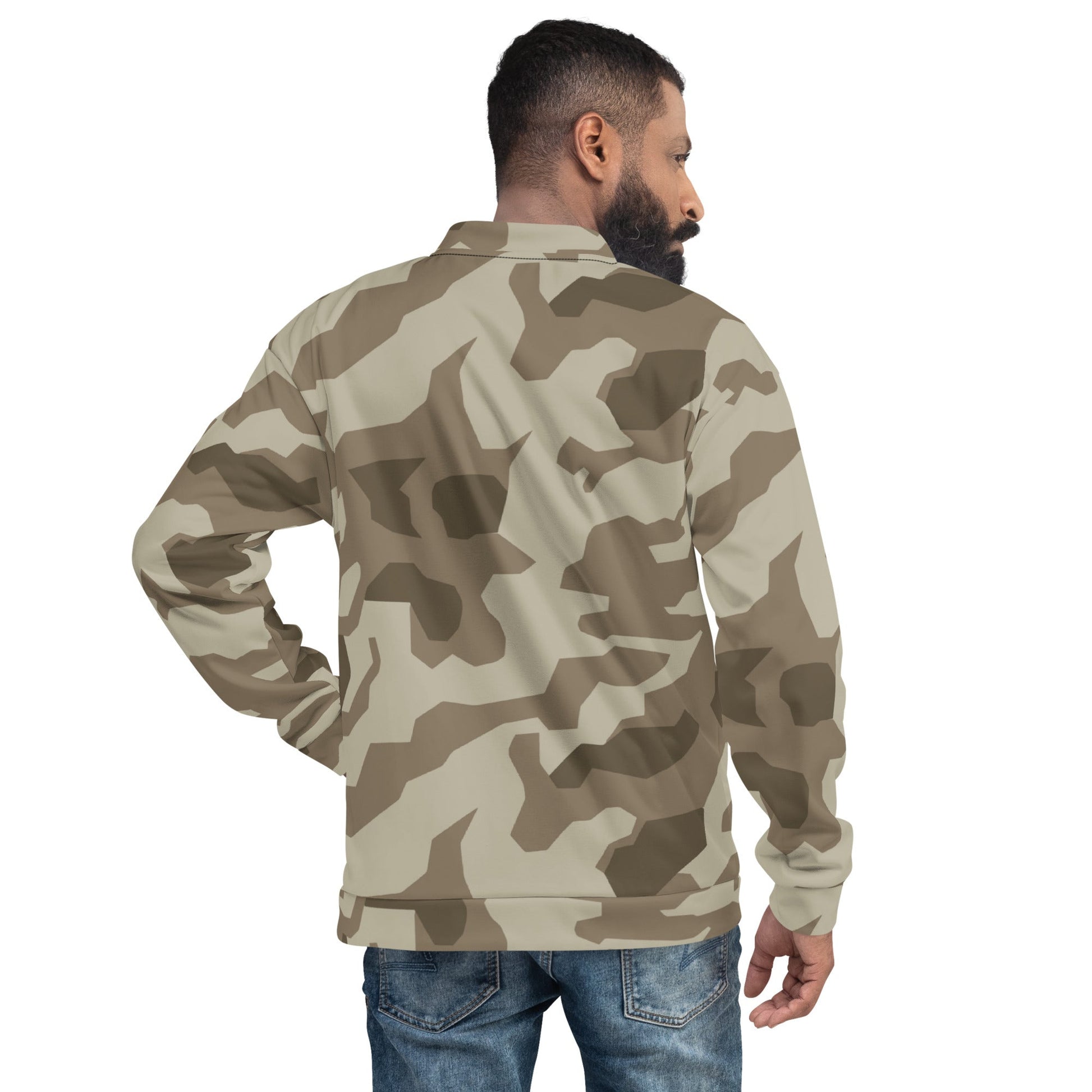 German Splittermuster Wolfenstein Afrika Korps CAMO Unisex Bomber Jacket - Jackets
