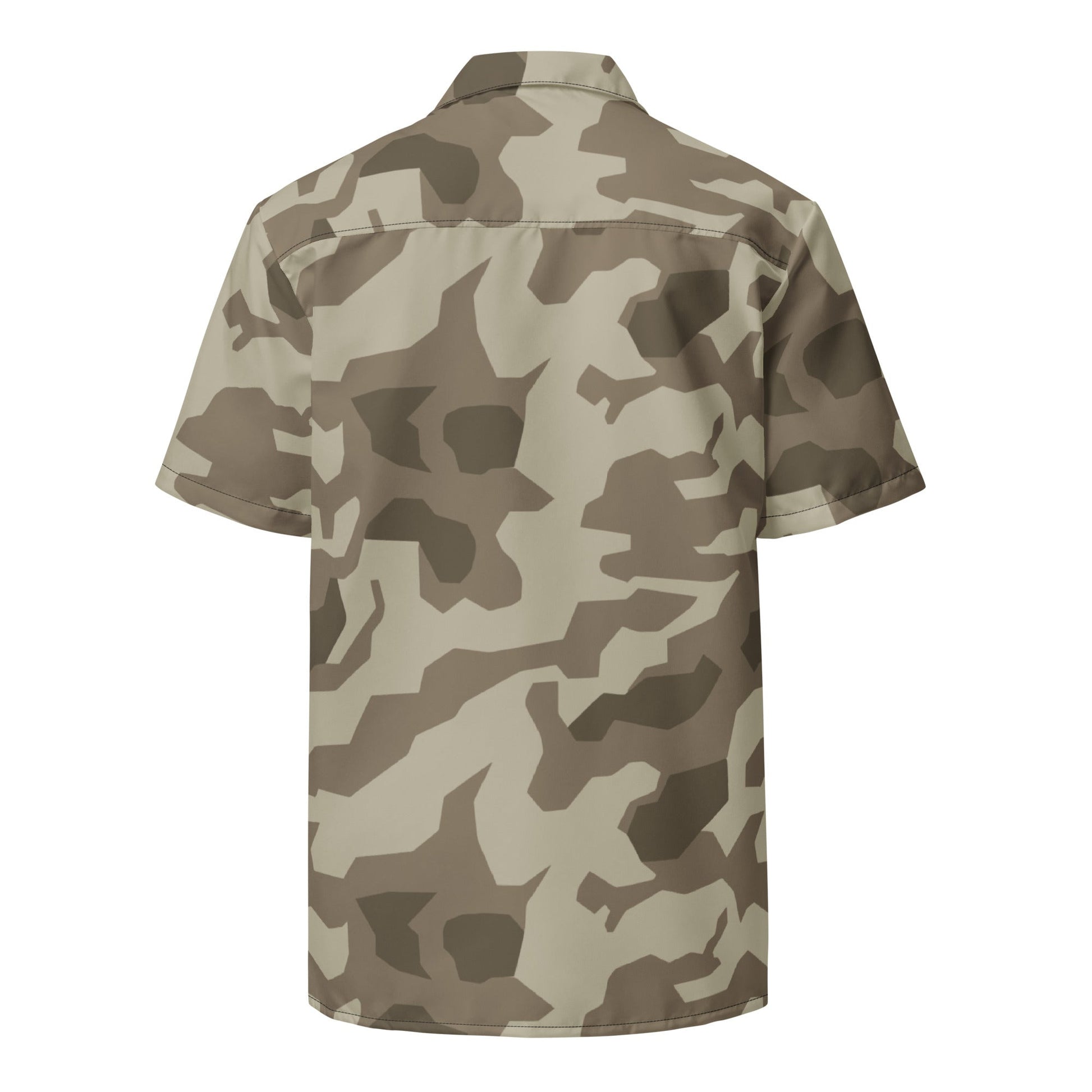 German Splittermuster Wolfenstein Afrika Korps CAMO Unisex Short-Sleeve Button Shirt