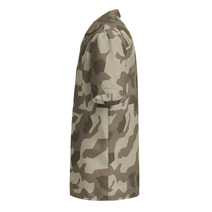 German Splittermuster Wolfenstein Afrika Korps CAMO Unisex Short-Sleeve Button Shirt