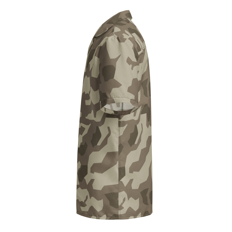 Splittermuster Wolfenstein Afrika Korps CAMO Unisex Short-Sleeve Button Shirt - Button-Up