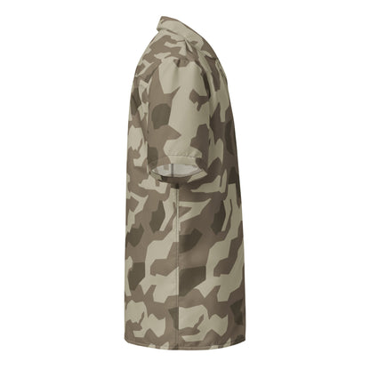 German Splittermuster Wolfenstein Afrika Korps CAMO Unisex Short-Sleeve Button Shirt