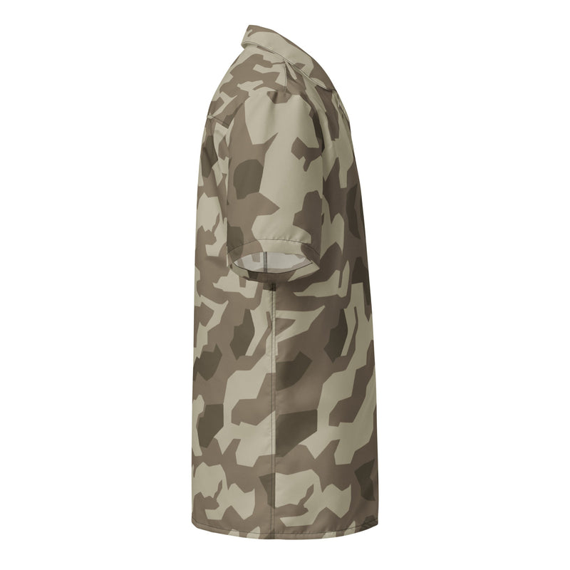 Splittermuster Wolfenstein Afrika Korps CAMO Unisex Short-Sleeve Button Shirt - Button-Up