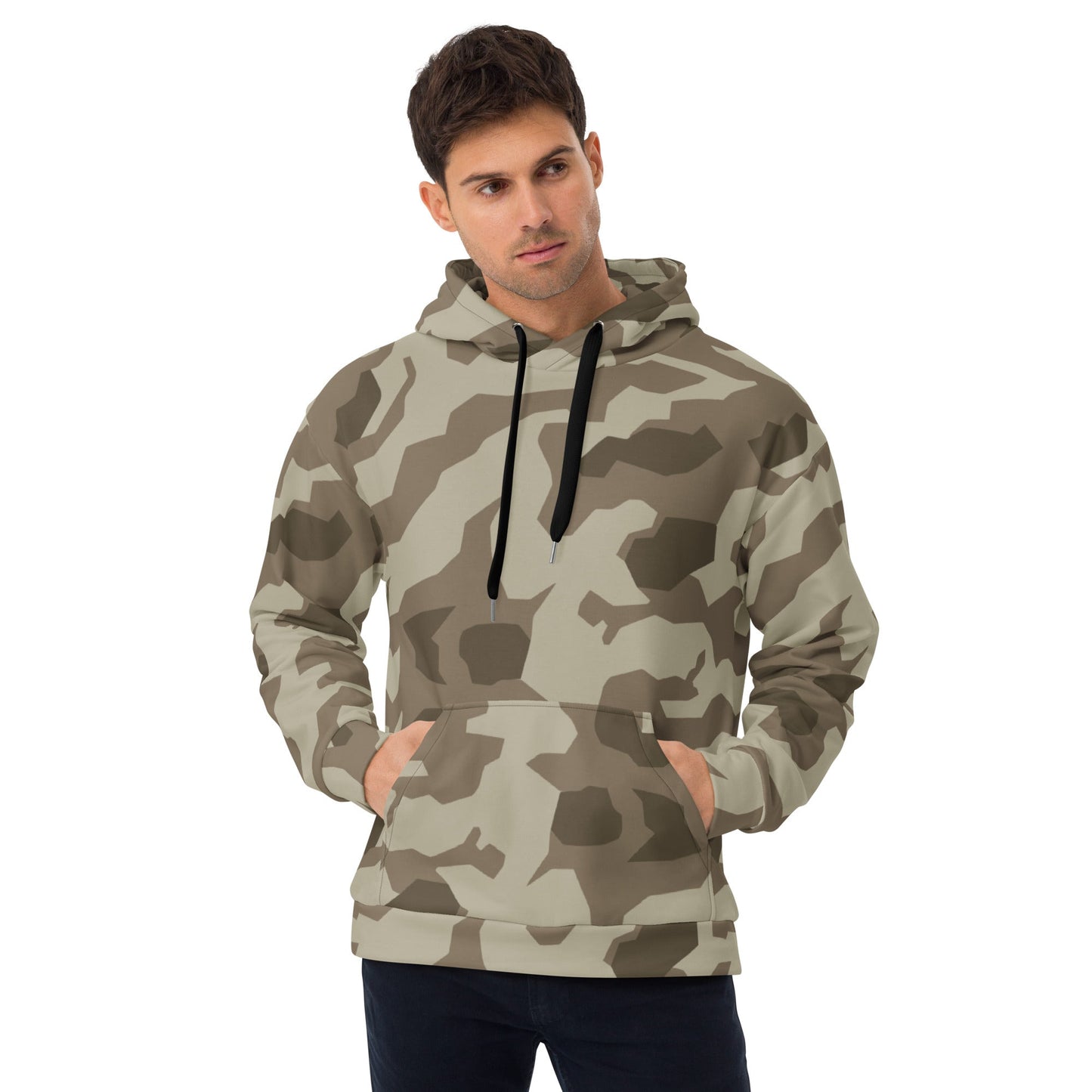 German Splittermuster Wolfenstein Afrika Korps CAMO Unisex Hoodie - 2XS