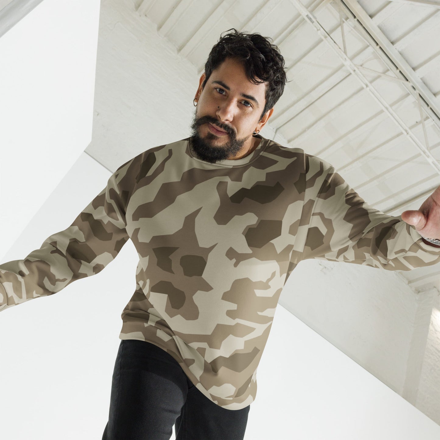 German Splittermuster Wolfenstein Afrika Korps CAMO Unisex Sweatshirt