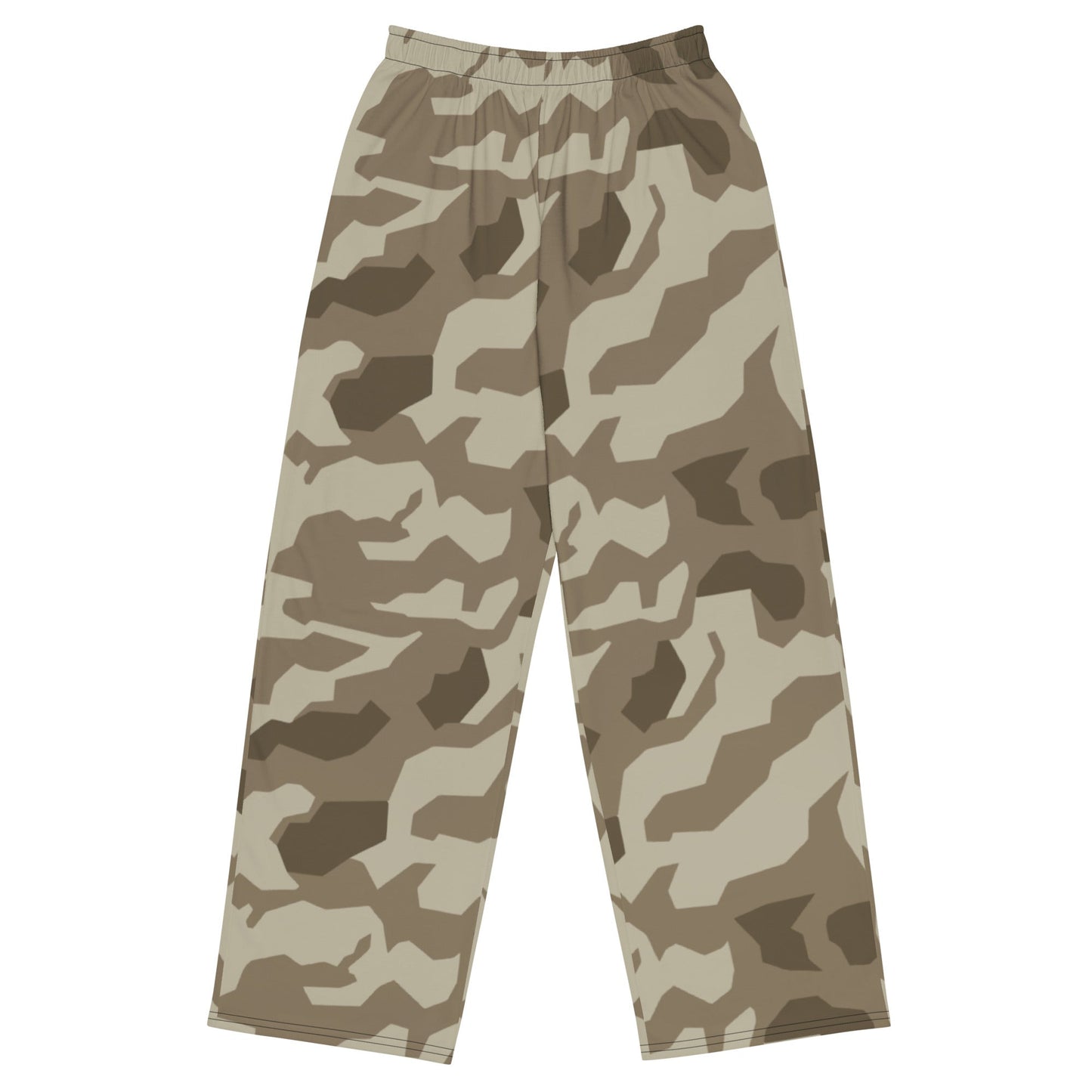 German Splittermuster Wolfenstein Afrika Korps CAMO Unisex Wide-Leg Leisure Pants - 2XS
