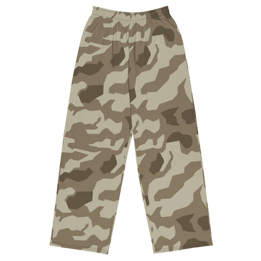 German Splittermuster Wolfenstein Afrika Korps CAMO unisex wide-leg pants - 2XS - Wide-leg Pants