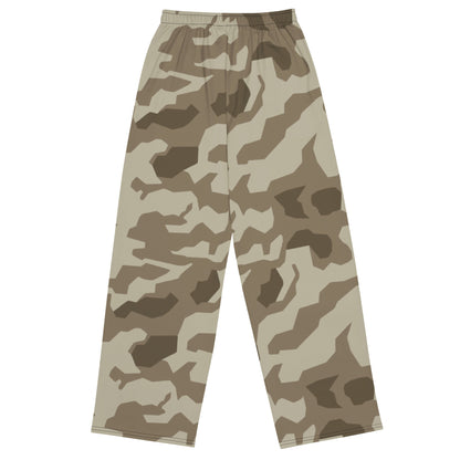German Splittermuster Wolfenstein Afrika Korps CAMO Unisex Wide-Leg Leisure Pants