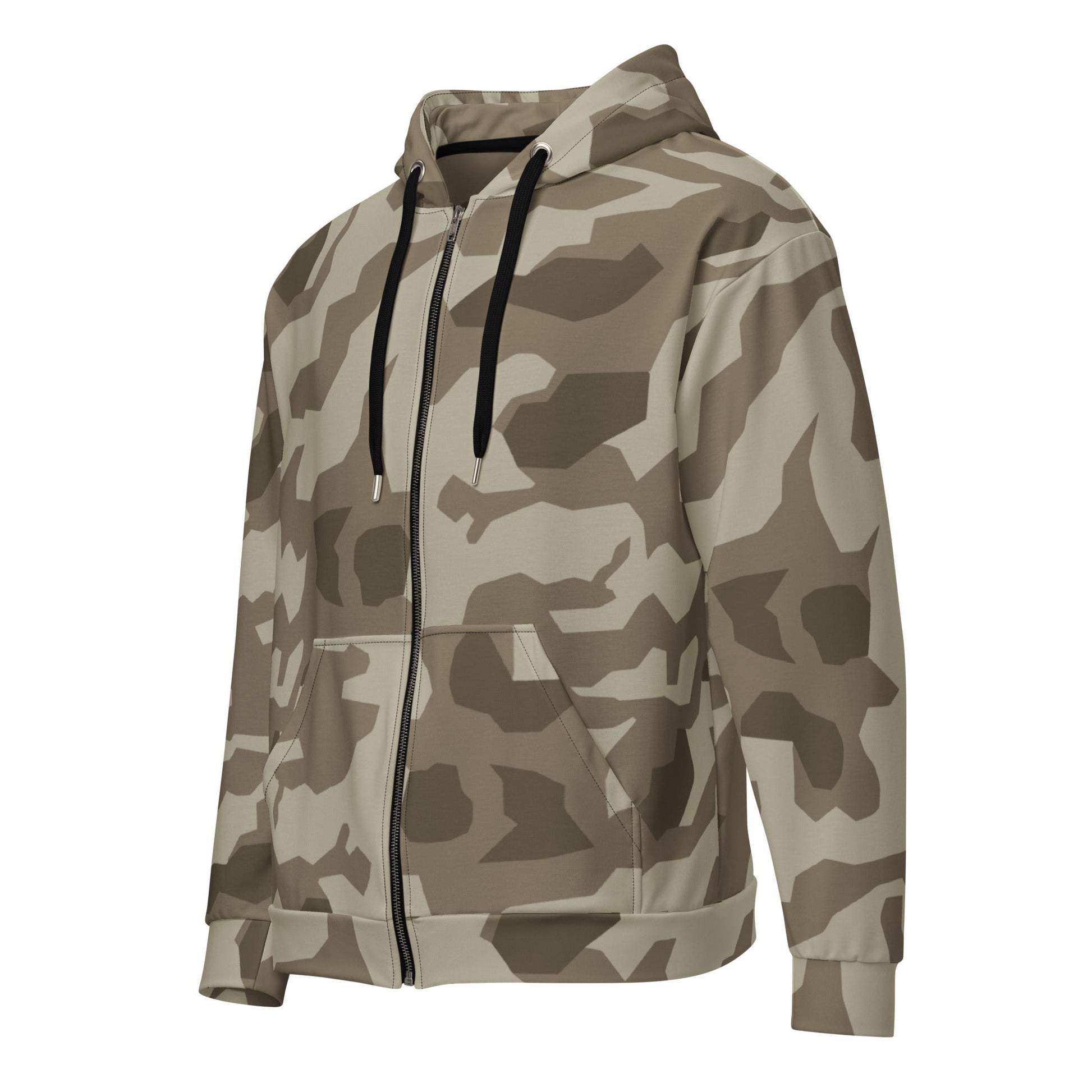 German Splittermuster Wolfenstein Afrika Korps CAMO Unisex Zip Hoodie