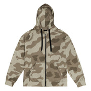 Splittermuster Wolfenstein Afrika Korps CAMO Unisex Zip Hoodie - 2XS
