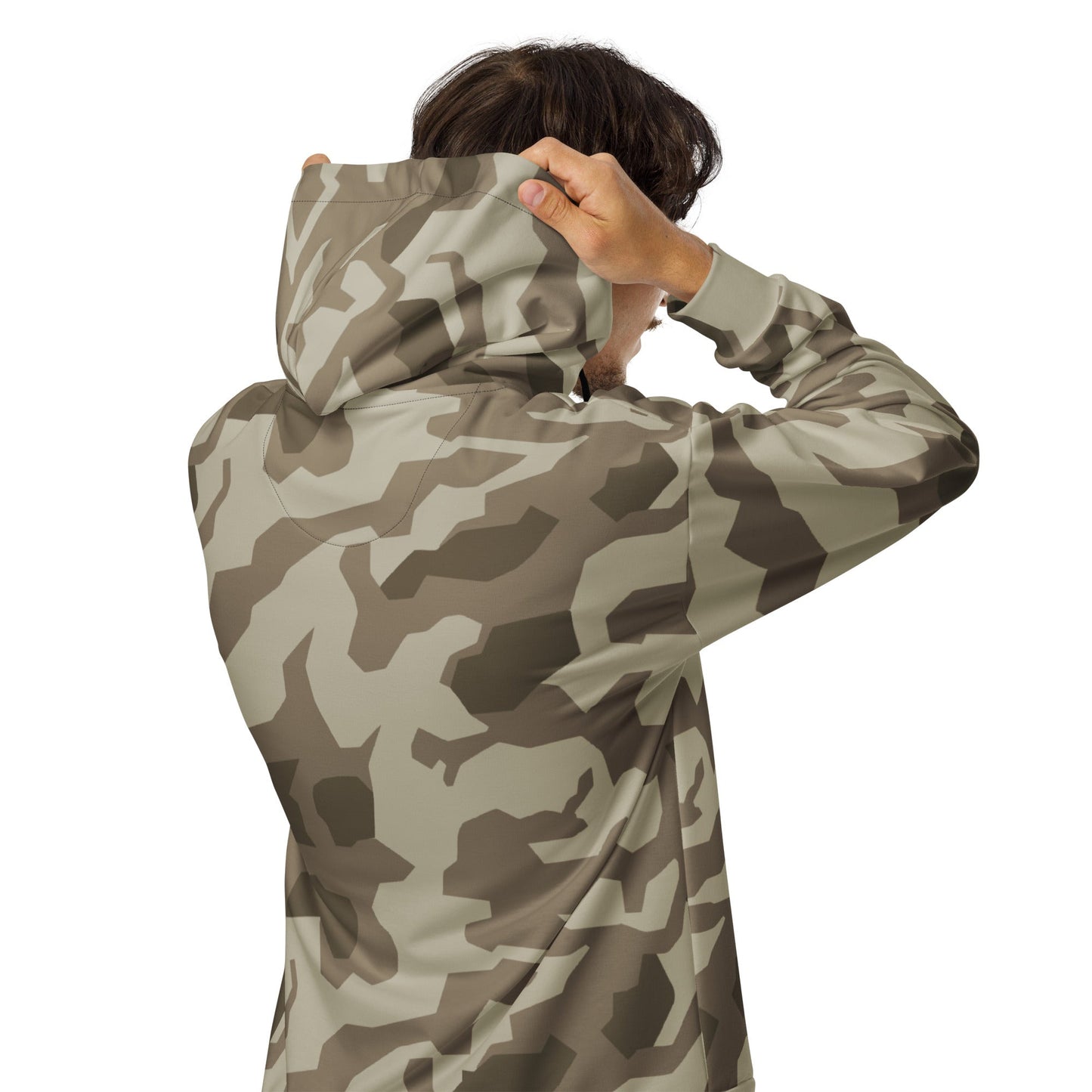 German Splittermuster Wolfenstein Afrika Korps CAMO Unisex Zip Hoodie