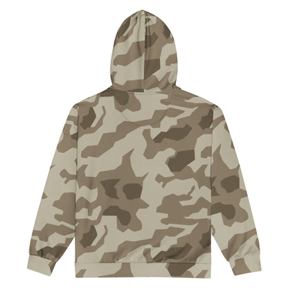 German Splittermuster Wolfenstein Afrika Korps CAMO Unisex Zip Hoodie