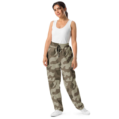 German Splittermuster Wolfenstein Afrika Korps CAMO Unisex Wide-Leg Joggers