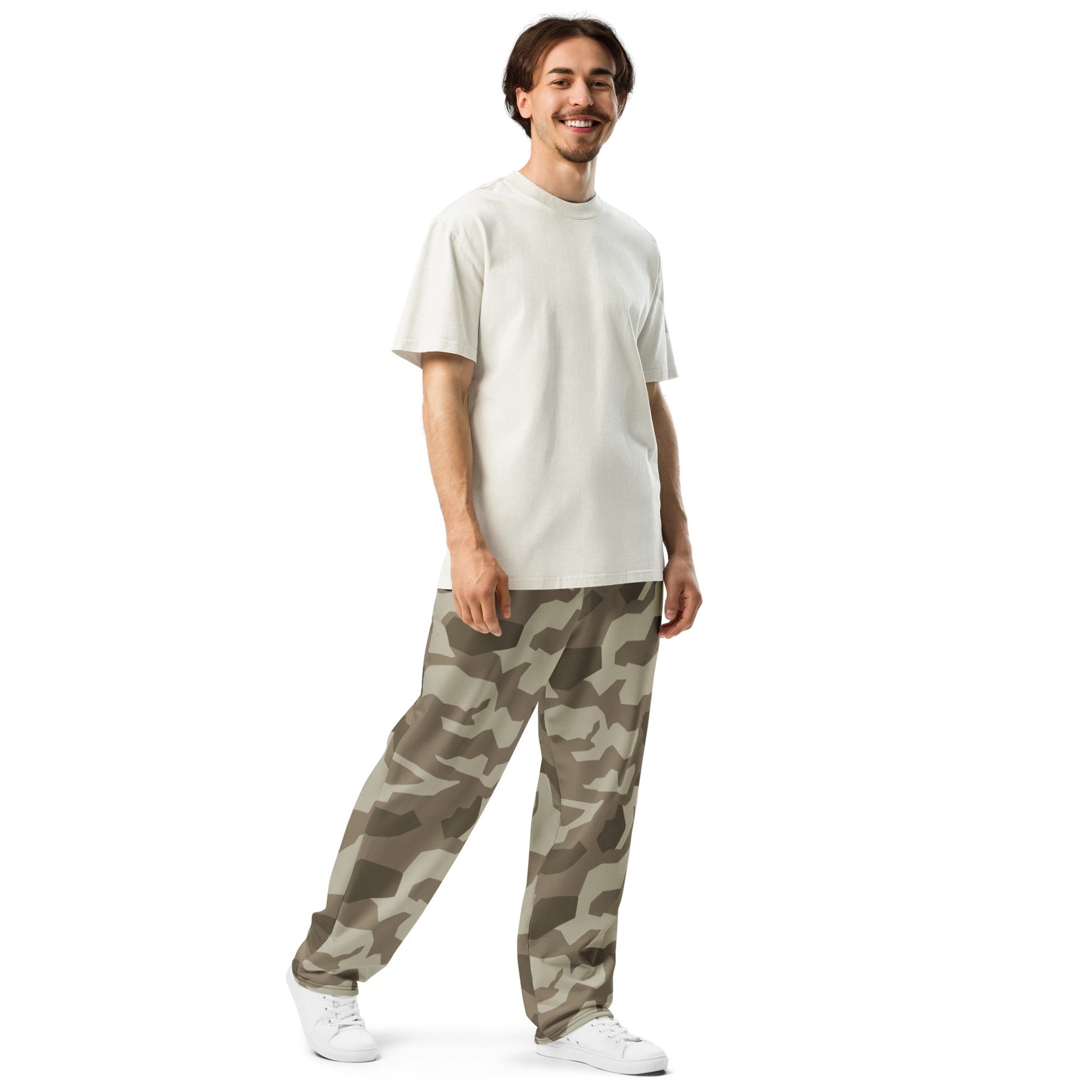 German Splittermuster Wolfenstein Afrika Korps CAMO Unisex Wide-Leg Joggers