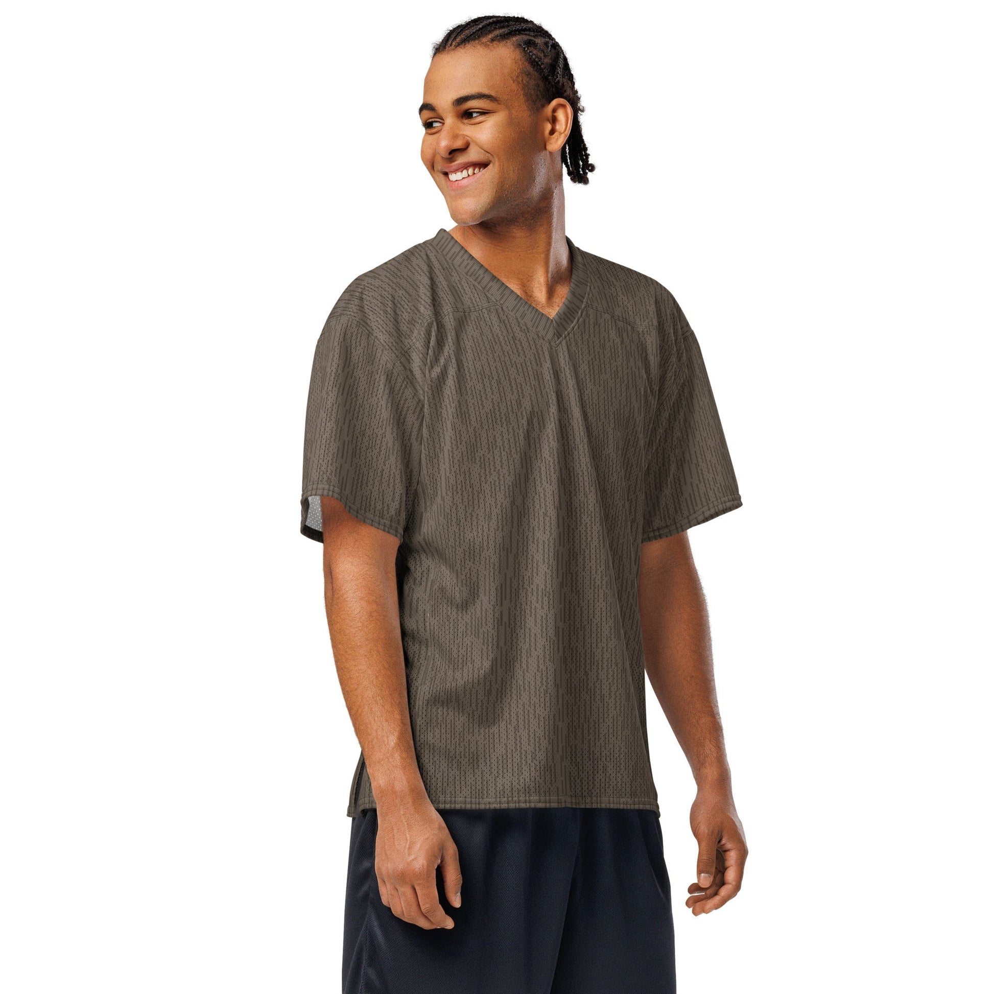 German Strichtarn Brown CAMO Unisex American Football Jersey