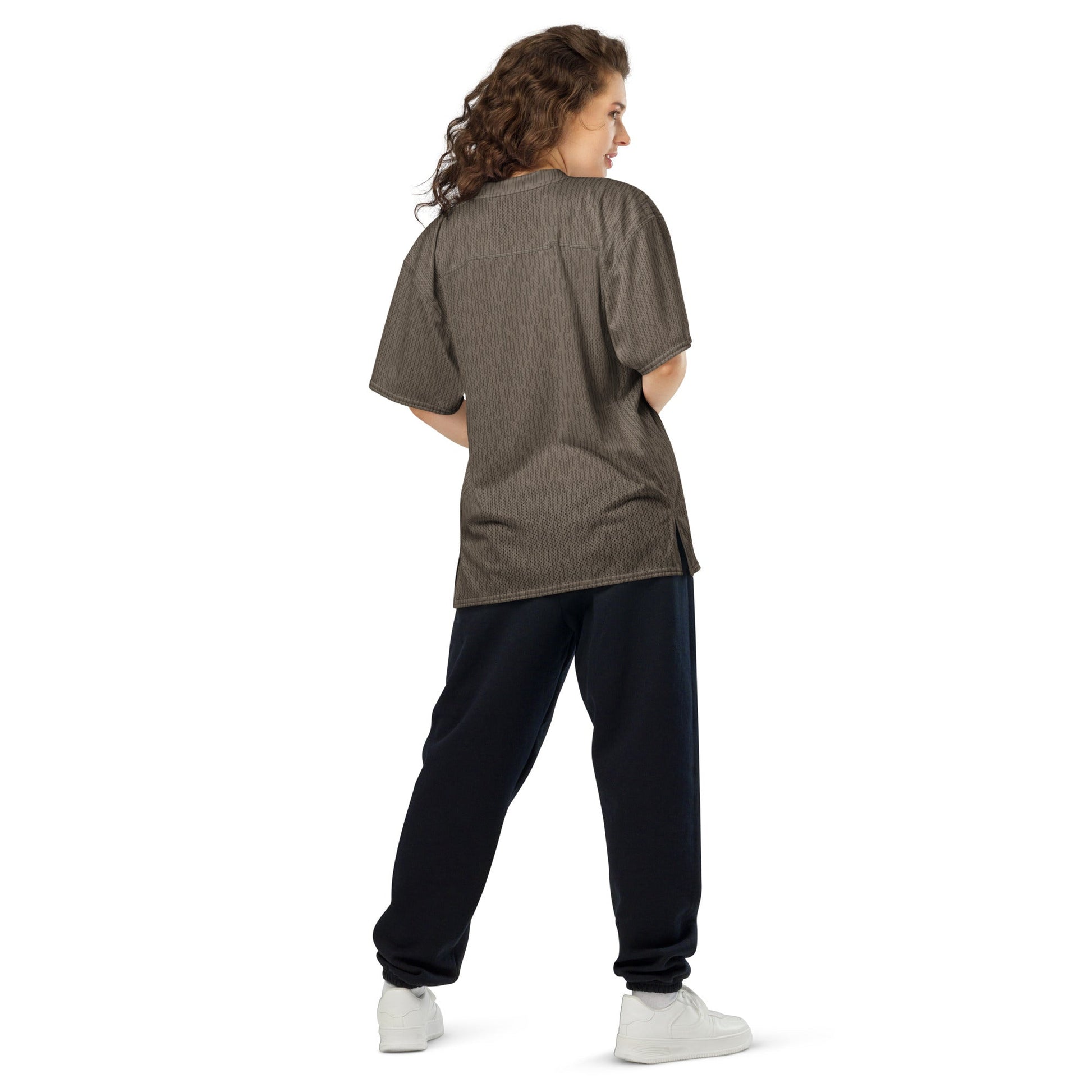 German Strichtarn Brown CAMO Unisex American Football Jersey
