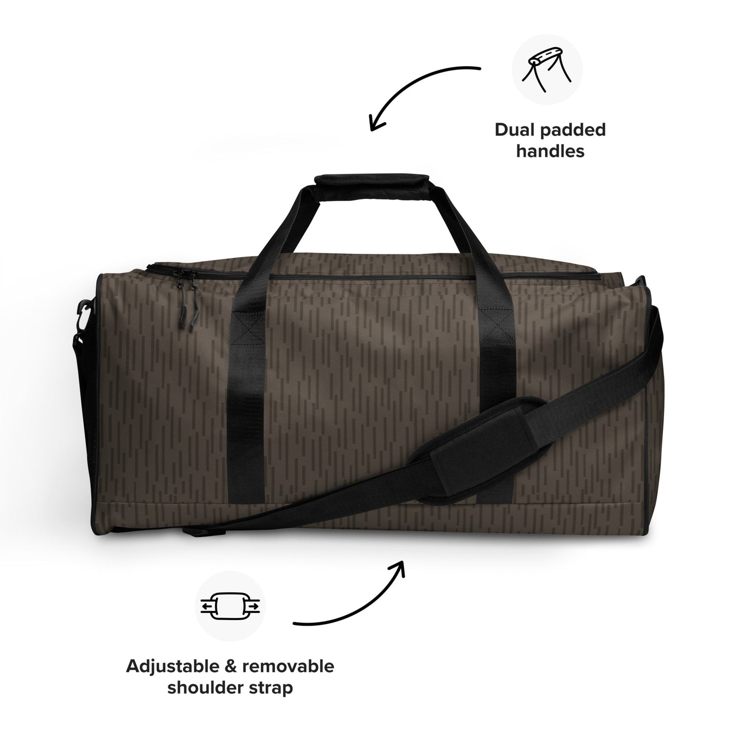 German Strichtarn Brown CAMO Duffle bag - Bags