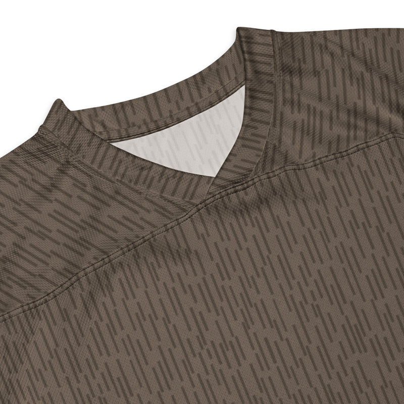 Strichtarn Brown CAMO Unisex Hockey Fan Jersey