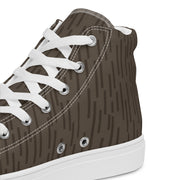 Strichtarn Brown CAMO Mens High-Top Canvas Shoes