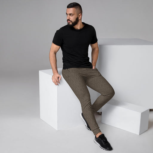 Strichtarn Brown CAMO Mens Joggers - XS - Men