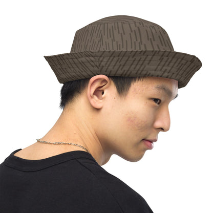 German Strichtarn Brown CAMO Reversible bucket hat - Bucket Hats