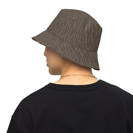 Strichtarn Brown CAMO Reversible Bucket Hat - S/M - Head