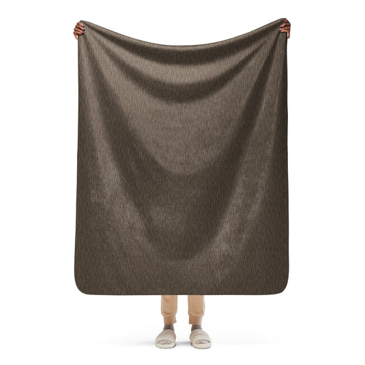 Strichtarn Brown CAMO Sherpa Blanket - 50″×60″