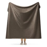 Strichtarn Brown CAMO Sherpa Blanket - 60″×80″