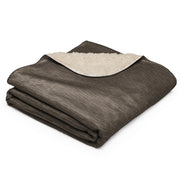 Strichtarn Brown CAMO Sherpa Blanket