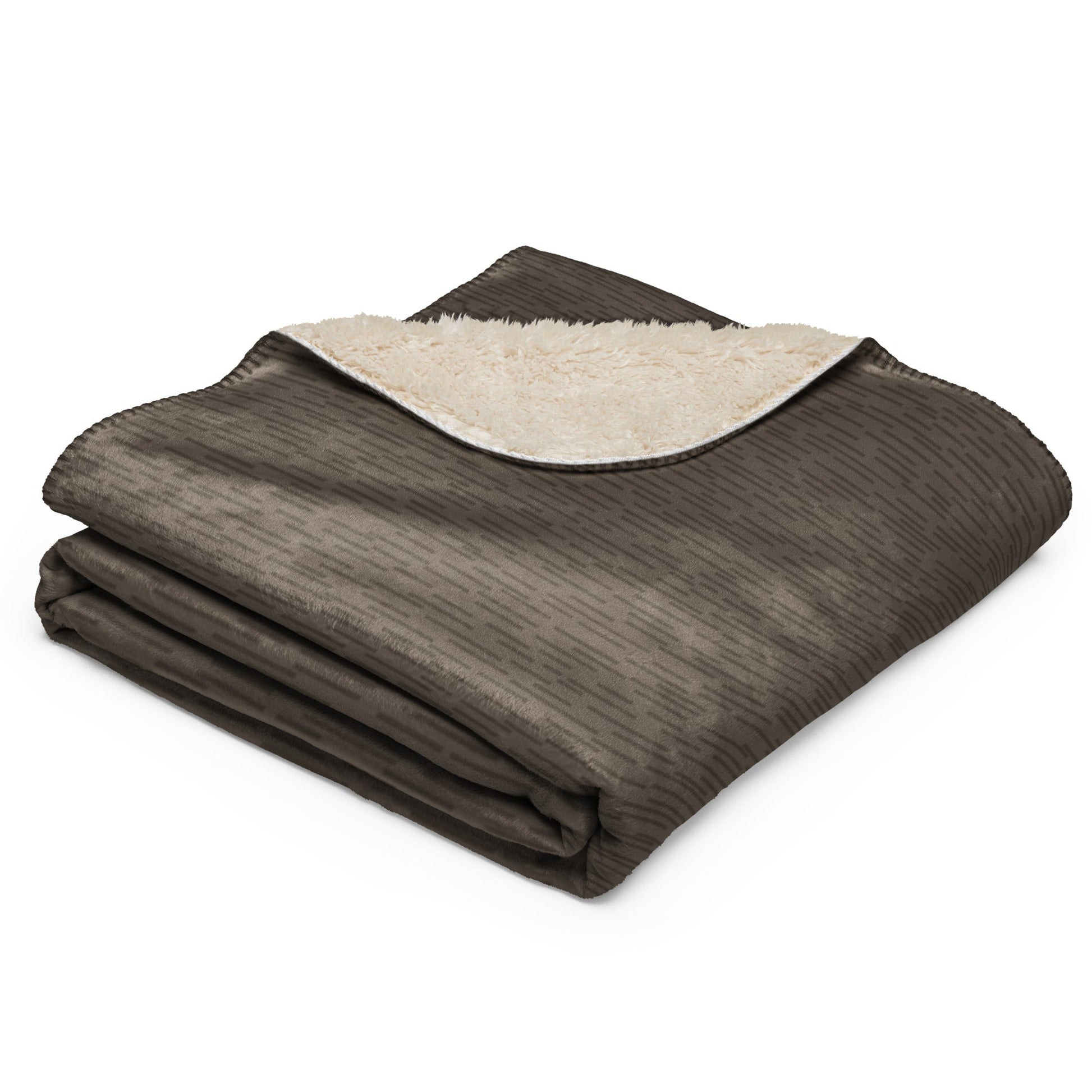 German Strichtarn Brown CAMO Sherpa blanket - Blankets