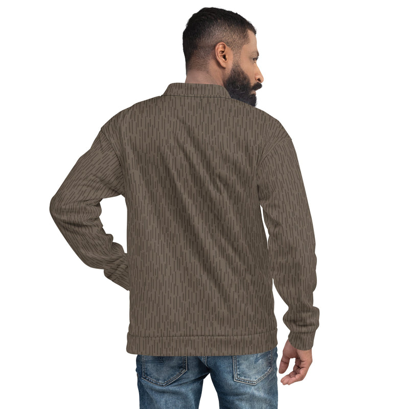 Strichtarn Brown CAMO Unisex Bomber Jacket
